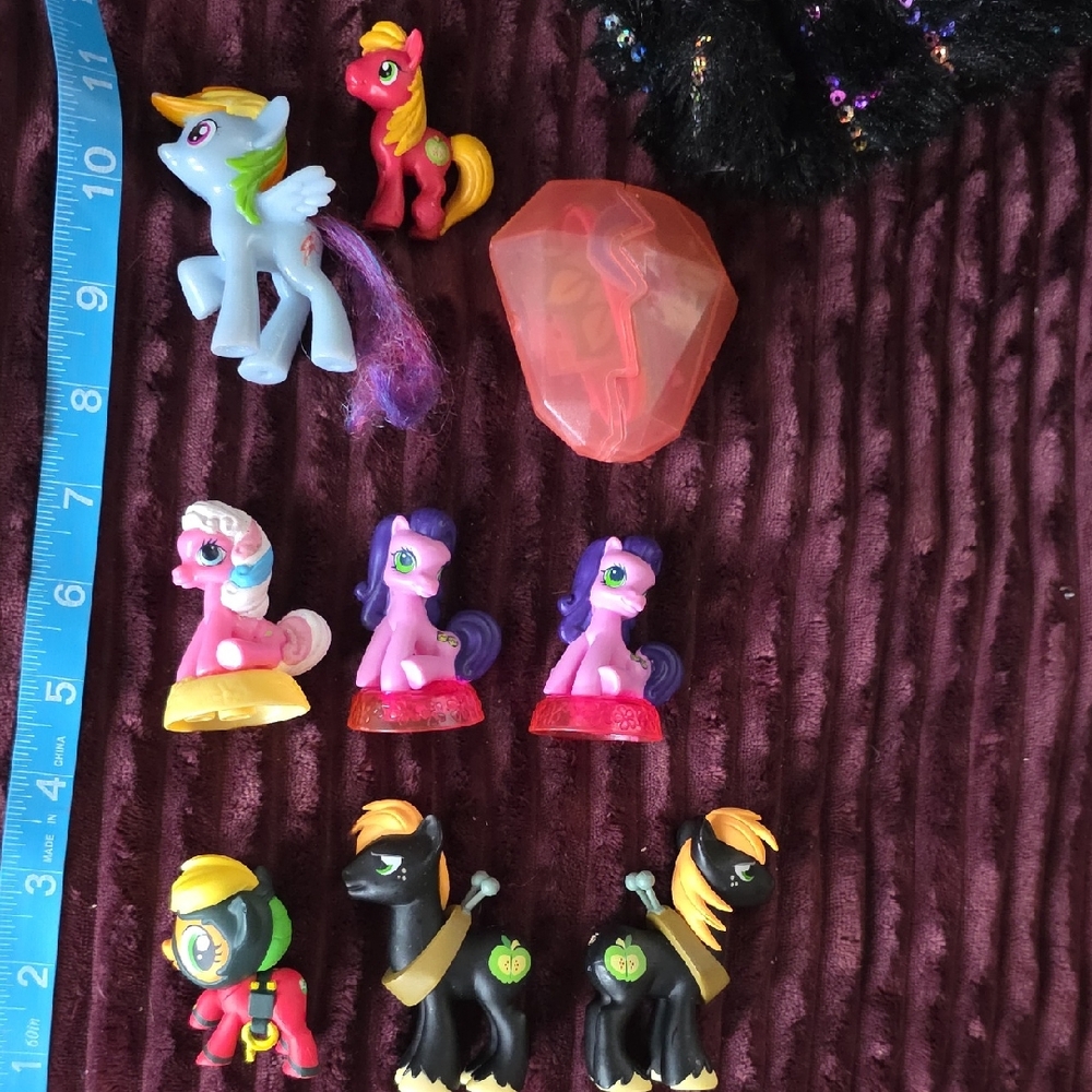 My Little Pony Multi-Color Lot Of 9